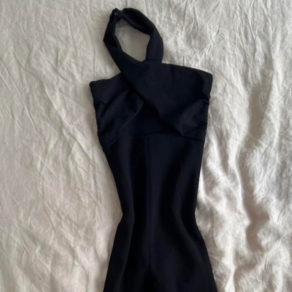 Zeynep Arcay Cutout Stretch Jersey Halterneck Jumpsuit - Picture 5 of 8